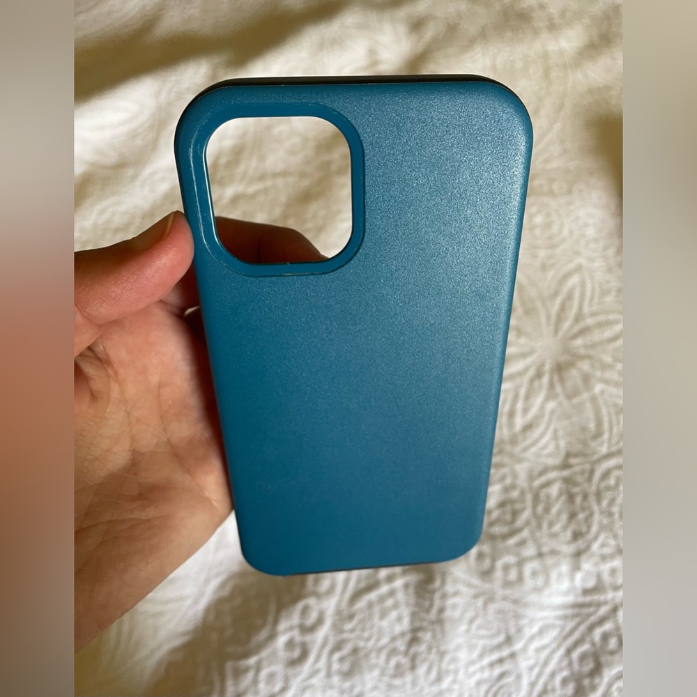 OtterBox symmetry case - for iPhone 12/12 pro, blue, green, and grey